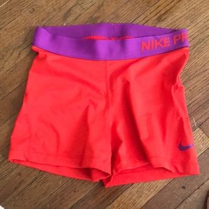 Nike pro shorts